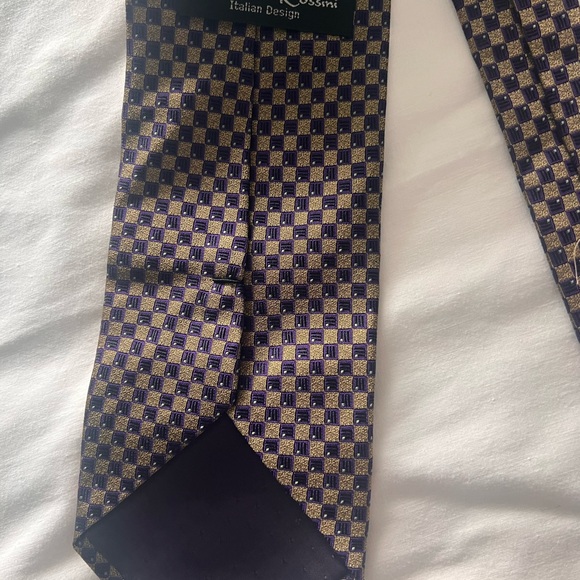 - VINTAGE MARIO ROSSINI  NECK TIE - Picture 6 of 7